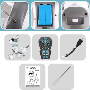 ربات اسباب بازی سگ کنترلی مدل Remote Control Robot LEIDY DOG Toy A001_اسباب بازی